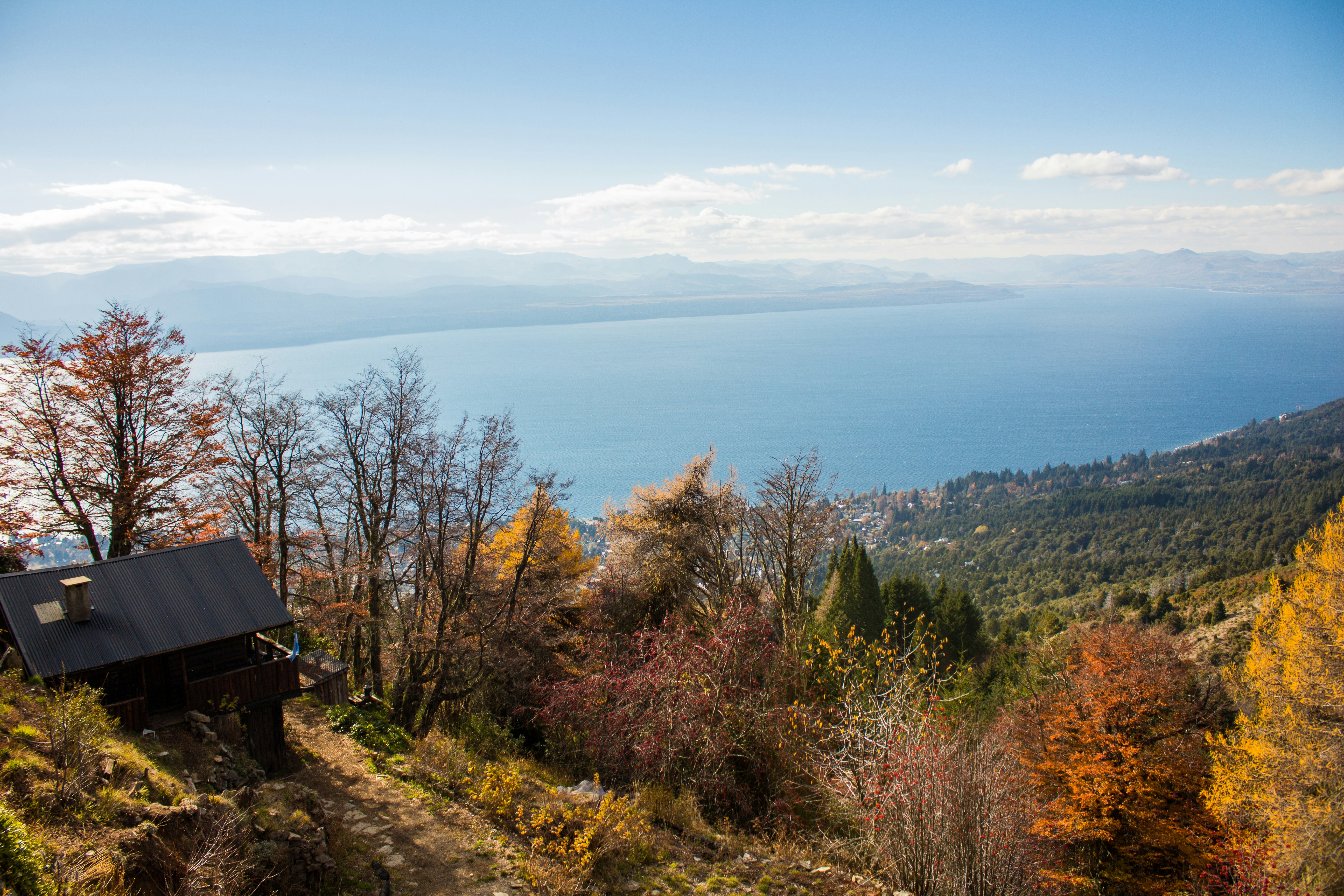 view overlooking sea